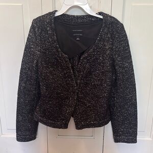 Banana Republic Charcoal Tweed Blazer
